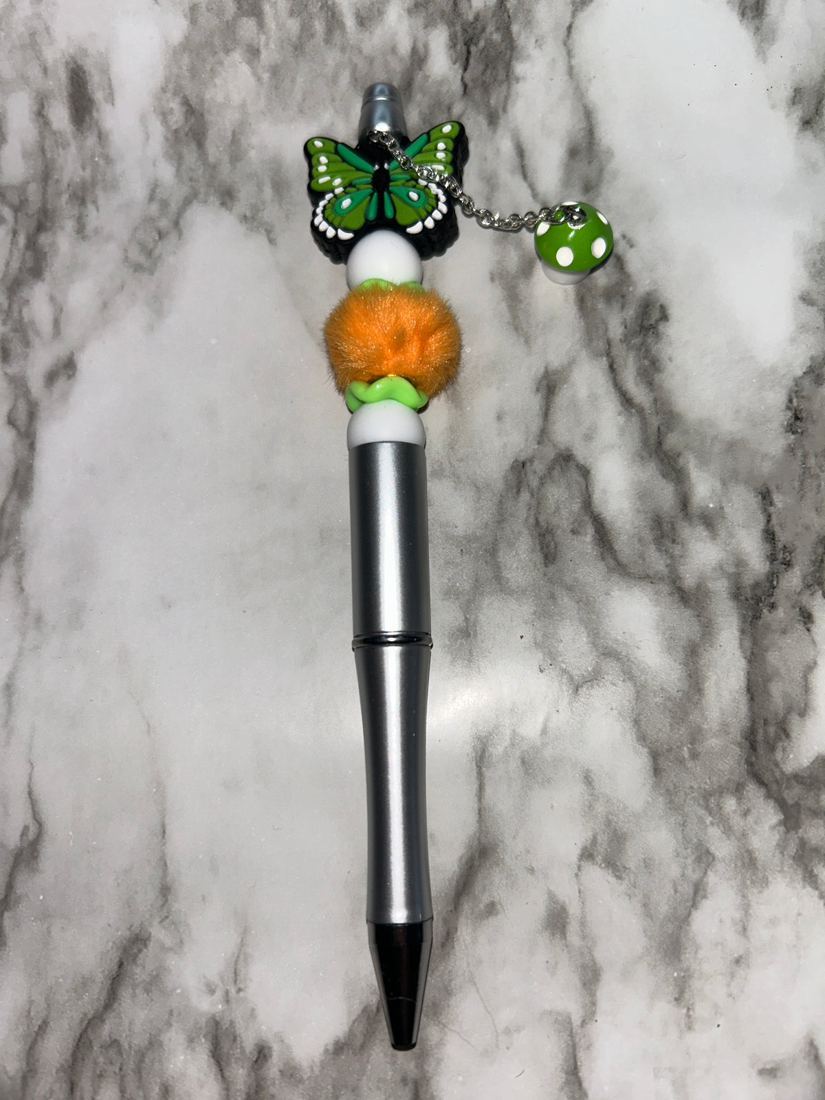 Standard Butterfly Focal with Dangle Charm