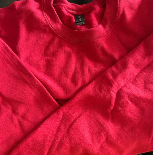 Cardinal Red Crewneck Size Medium