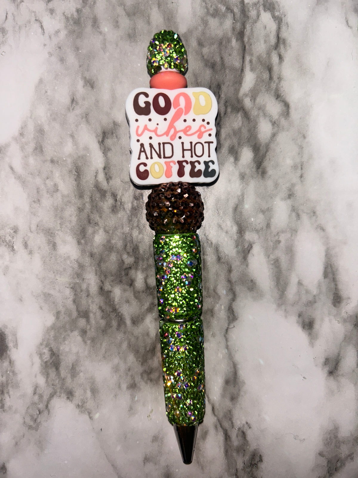 Bling Good Vibes & Hot Coffee Focal
