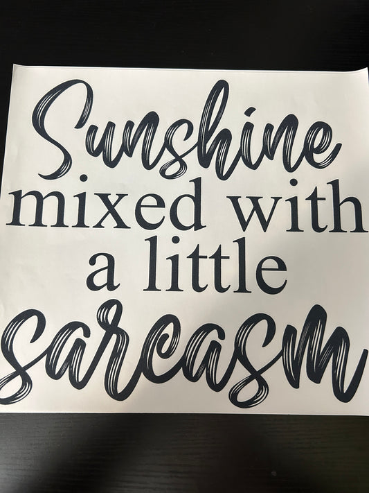 Sunshine Sarcasm