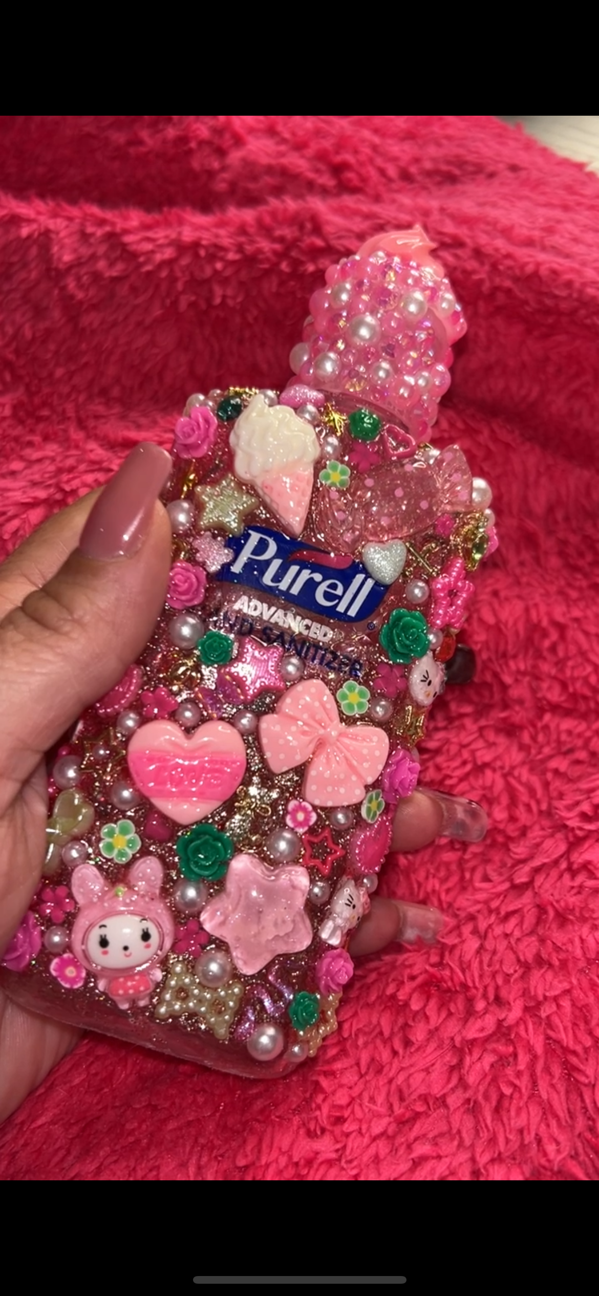 Custom Bling Hand Sanitizer
