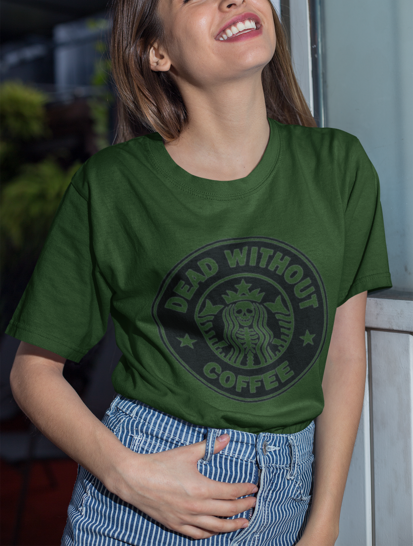 Dead Without Coffee Tee